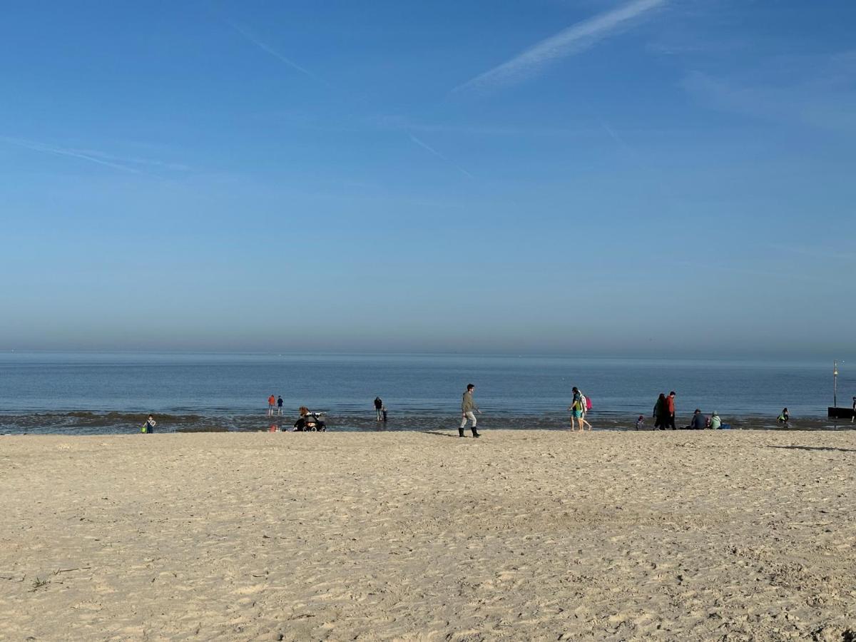 Ferienwohnung Penthouse Ahoi Hooksiel Schillig Exterior foto